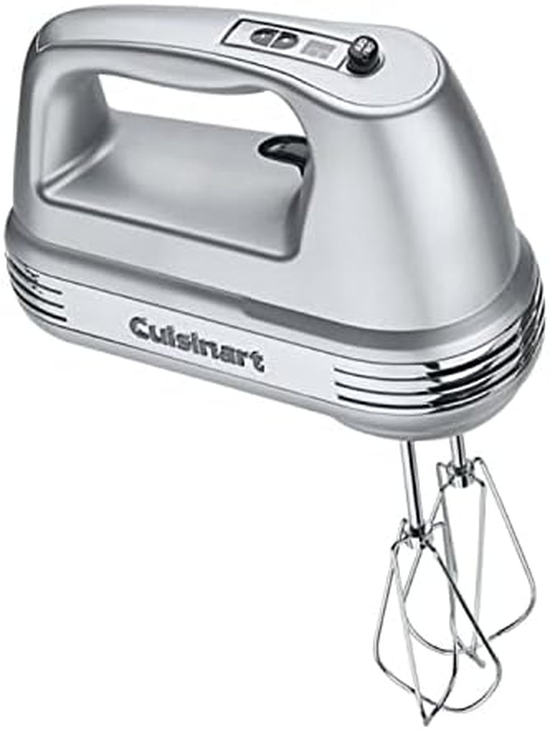 Cuisinart HM-90BCS Power Advantage Plus 9-Speed Hand Mixer with Storage Case in Brushed Chrome