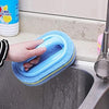 KOKSI All-Purpose Cleaning Brush for Bathroom, Kitchen, Bathtub, and Toilet with Ergonomic Handle