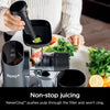 Ninja JC151 Cold Press Juicer with Total Pulp Control, Electric Countertop Design, 2 Pulp Functions, Dishwasher Safe, 2nd Generation, Charcoal