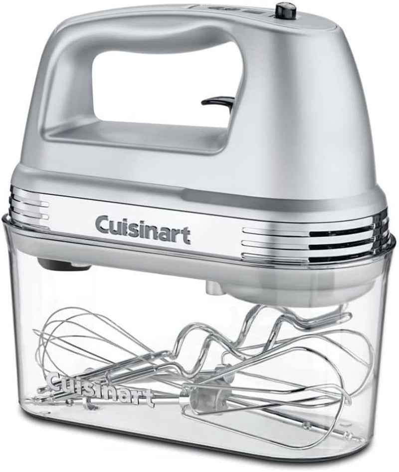 Cuisinart HM-90BCS Power Advantage Plus 9-Speed Hand Mixer with Storage Case in Brushed Chrome